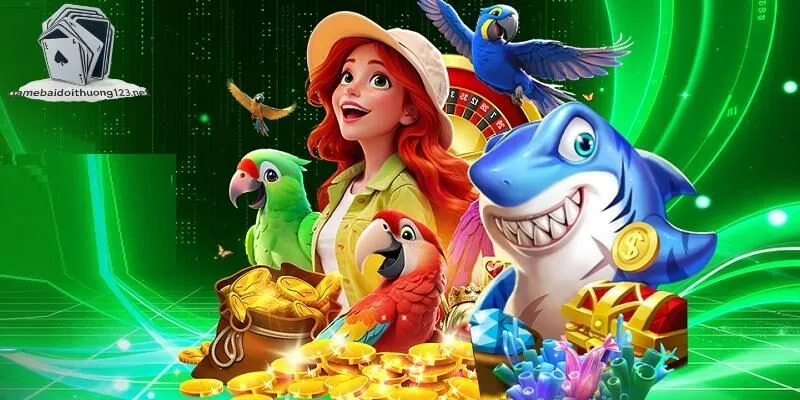 Game bắn cá thiết kế hình ảnh sống động, đầy cuốn hút
