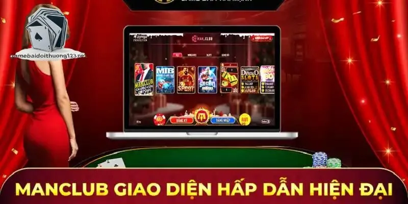 Giao diện được thiết kế sang trọng, hiện đại